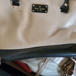 Kate Spade Black and Cream Tote Bag